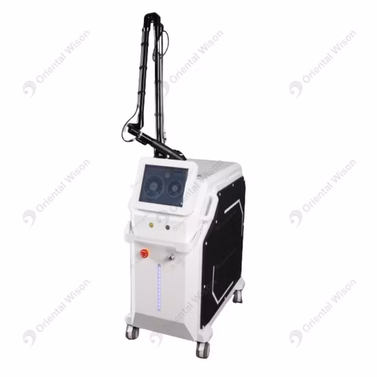 Laser professionnel Pico Laser Q commuté ND YAG Laser Machines Machine verticale de retrait de tatouage au laser picoseconde
