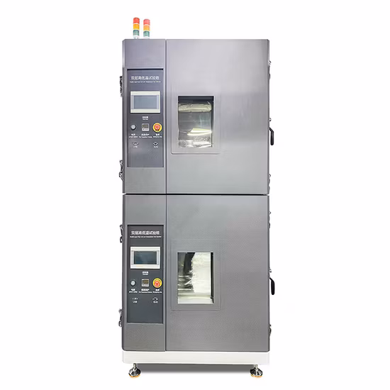 Machine d'essai à haute basse température à double étage pour batterie au lithium